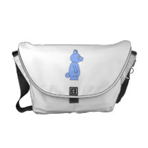 Lapin bleu besaces