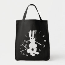 Lapin d'Alice en retard Sacs
