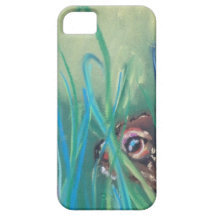 lapin dans l'herbe iPhone 5 case