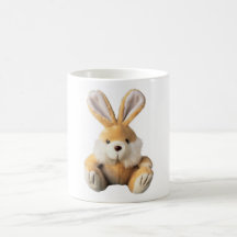 lapin de jouet tasse à café
