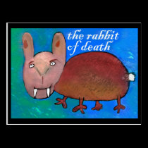 Lapin de la mort [carte postale] cartes postales