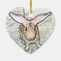Lapin de mai décorations de noël