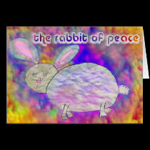 Lapin de paix [carte] cartes