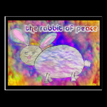 Lapin de paix [carte postale] cartes postales