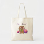Lapin de Pâques avec des oeufs Sacs