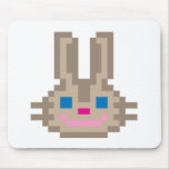 Lapin de pixel II Tapis De Souris