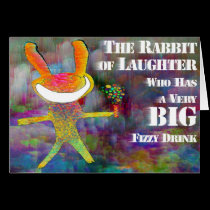 Lapin de rire [carte] cartes