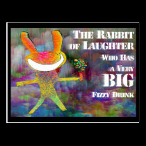 Lapin de rire [carte postale] cartes postales