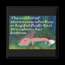 Lapin de Skinniness [aimant] magnets