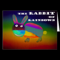 Lapin des arcs-en-ciel [carte] cartes