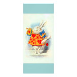 Lapin en invitation de ~ du pays des merveilles d'
