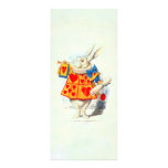 Lapin en invitation de ~ du pays des merveilles d'