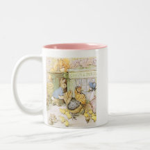 Lapin et volaille adorables tasse