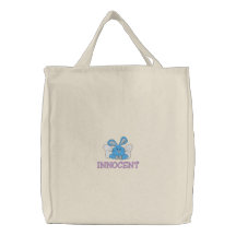 Lapin innocent d'ange sac en toile
