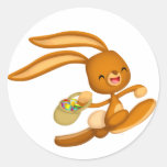 Lapin Pâques sur le lâche ! ! autocollant de bande autocollants