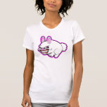 Lapin rose mignon de pomme (dans le rose) t-shirt