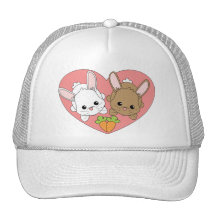 Lapins d'amour casquette de camionneur
