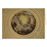 L'apothéose de Washington - capitol rotunda Carte De Vœux