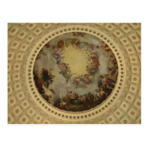 L'apothéose de Washington - capitol rotunda Carte Postale