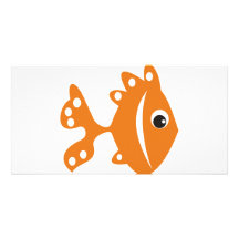 laranj de peixe cartes avec photo