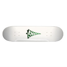L'arbre de Noël tient le premier rôle des tirets d Plateaux De Skateboards