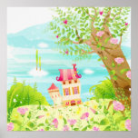 l'arbre fleurit affiche