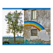 L'arc-en-ciel Invitation Personnalisable