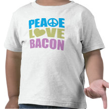 Lard d'amour de paix t-shirt