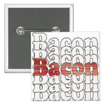 Lard de lard de lard badges avec agrafe