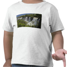 L'Argentine, Iguacu tombe dans sun. T-shirts