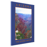 L'Arizona, canyon grand, toile du sud de jante Impressions Sur Toile