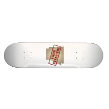 L'Arkansas soutenu - timbre sur la carte Plateaux De Skateboards Customisés