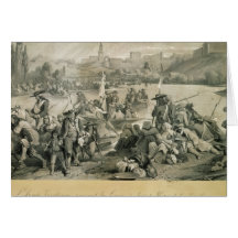 L'armée de Vendean croisant la Loire Carte