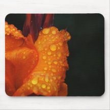 Larmes oranges ! tapis de souris