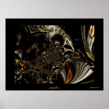 L'art abstrait de Digitals d'affiche prodiguent 2