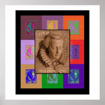 L'art de bruit Mary, reine des Ecossais Posters