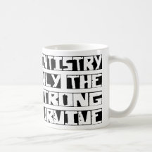 L'art dentaire survivent tasse