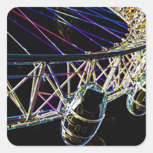 L'art d'oeil de Londres Adhésifs