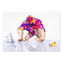 L'artiste et son travail impressions photo
