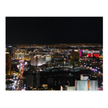 Las Vegas la nuit Cartes Postales