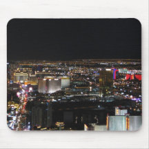 Las Vegas la nuit Tapis De Souris