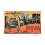 Las Vegas, Nevada - grandes scènes de lettre Cartes Postales