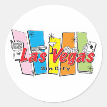 Las-Vegas-Péché-Ville Adhésifs