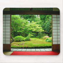 L'Asie, Japon, Kyoto. Jardin 2 de zen Tapis De Souris