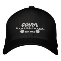 L'ASM fait de la planche à roulettes chapeau de lo Casquettes Brodées
