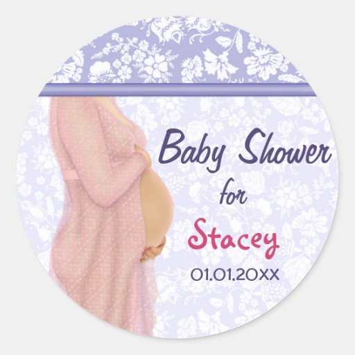 L'aspirant rêve le baby shower autocollants