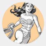 Lasso 1 de la femme de merveille B&W Adhésifs