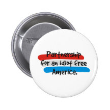 l'association pour un idiot libèrent l'Amérique Badges Avec Agrafe