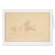 Lassoing le boeuf 1905 (1418A) Cartes