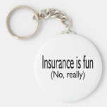 L'assurance est amusement aucun vraiment porte-clé
